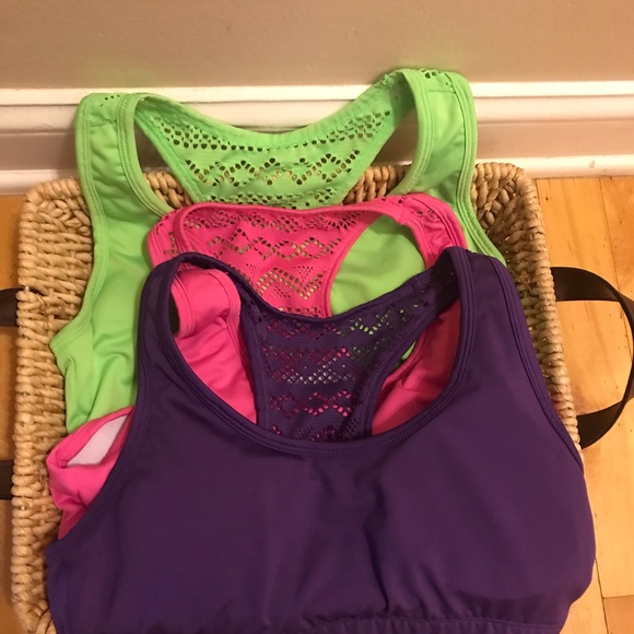 ZYIA Other - Zyia Bomber Bra Bundle (3) Medium